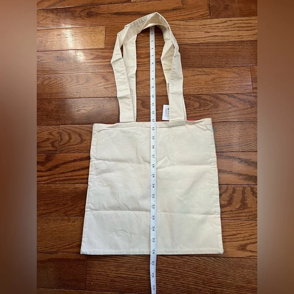 Colorful Sloth Tote Bag and Pouch Set